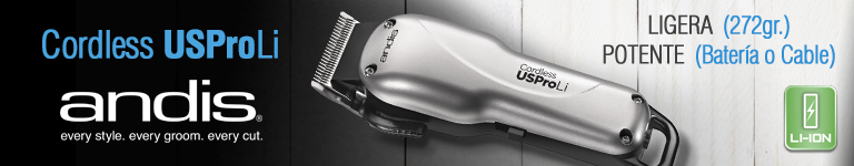 ANDIS - USL Cordless ProLi - Ligera y potente