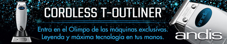 ANDIS - Cordless T-Outliner: mxima tecnologa en tus manos