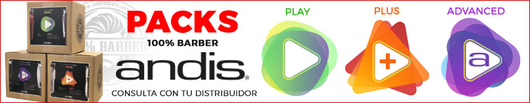 ANDIS - Packs 100% Barber - Consulta a tu distribuidor