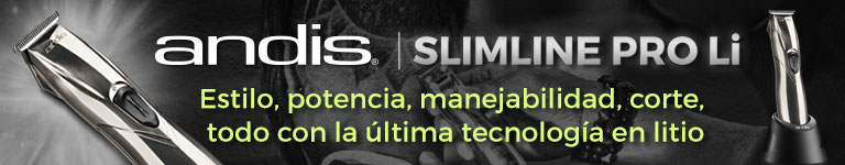 ANDIS Slimline ProLi: estilo, potencia, manejabilidad, corte. Todo con la ltima tecnologa en litio