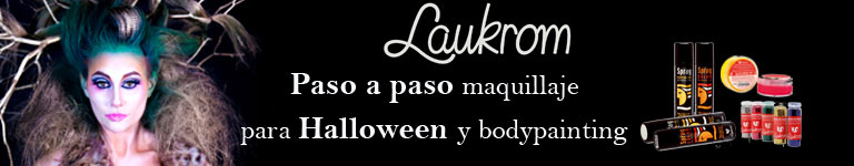 STAGE LINE LAUKROM - Paso a paso maquillaje para Halloween y bodypainting