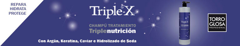 TORROGLOSA - TRIPLE X, champ tratamiento triple nutricin: repara, hidrata, protege