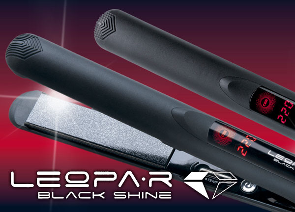 PRUEBA GRATIS la plancha profesional Leopa-R Black Shine