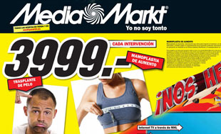 Nueva campa�a de promoci�n de Media Markt.