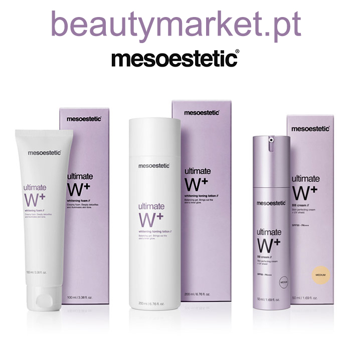 Beauty Market e Mesoestetic oferecem 6 conjuntos da linha Ultimate W+