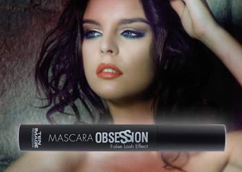 <em>Obsession</em> aporta volumen y longitud en pestañas cortas y rectas