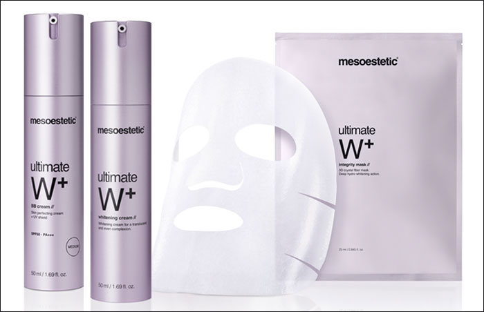 Beauty Market y mesoestetic Pharma Group sortean 6 lotes de productos blanqueantes de la línea ultimate White+