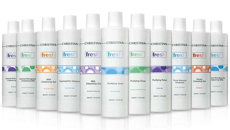 Limpieza y frescor para la piel, claves de la nueva lnea Fresh de Christina Cosmetics