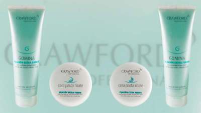 Crawford Professional lanza una cera y gomina de fijación extrafuerte