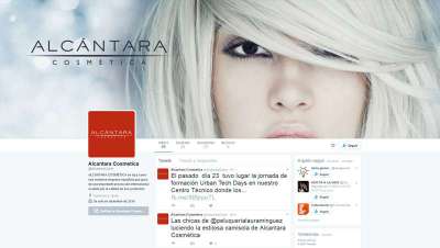 Alcántara Cosmética debuta en las redes sociales
