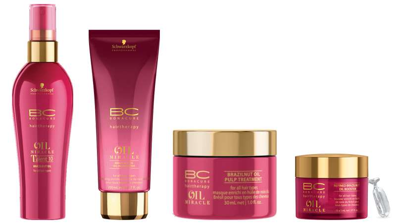 Protege el color y mima el cabello con la nueva gama BC Oil Miracle Brazilnut Oil