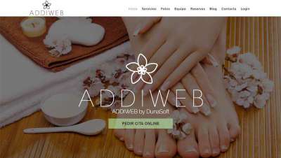 DunaSoft presenta Addiweb, una moderna web para cada centro de belleza