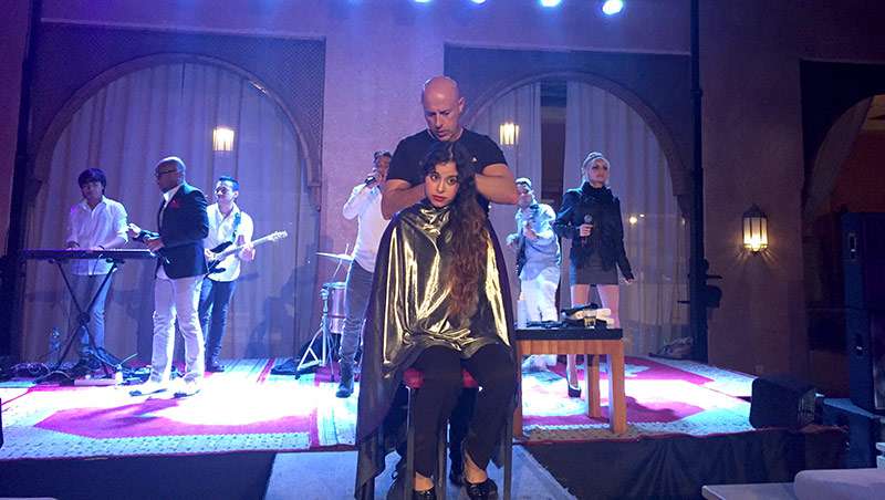 Marruecos, escenario del ltimo espectculo de peluquera de Costa Perruquer