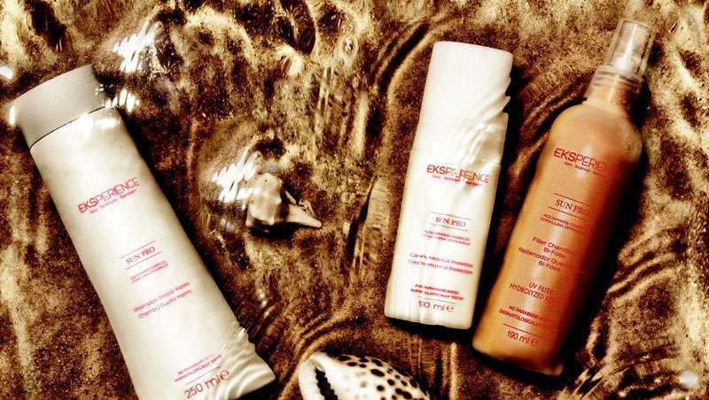 Eksperience Sun Pro, a linha solar de ingredientes marinhos para reparar o cabelo