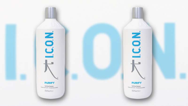 Purify de I.C.O.N para um cabelo livre de resíduos