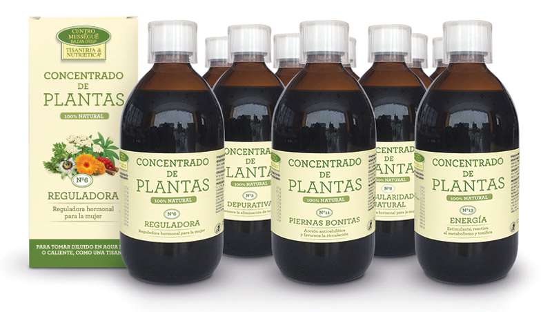 Los beneficios de los concentrados de plantas de Centro Messgu