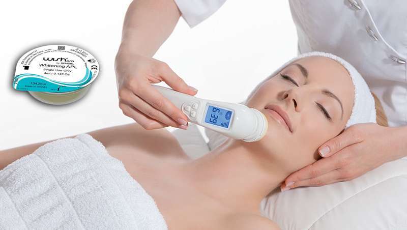 O ltimo em tecnologia para a despigmentao chama-se Whitening de Wishpro