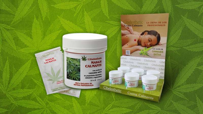 Telebelleza.es presenta la Crema Calmante con aceite de cannabis de Cibelesthetic que triunfa en los centros de fisioterapia y masajes