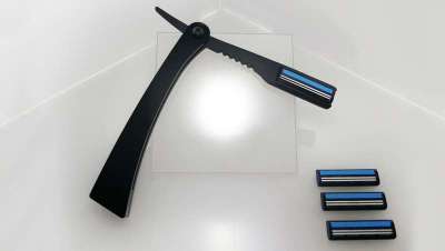 Trabajos de barbería más rápidos y apurados con la nueva navaja Afex de doble hoja