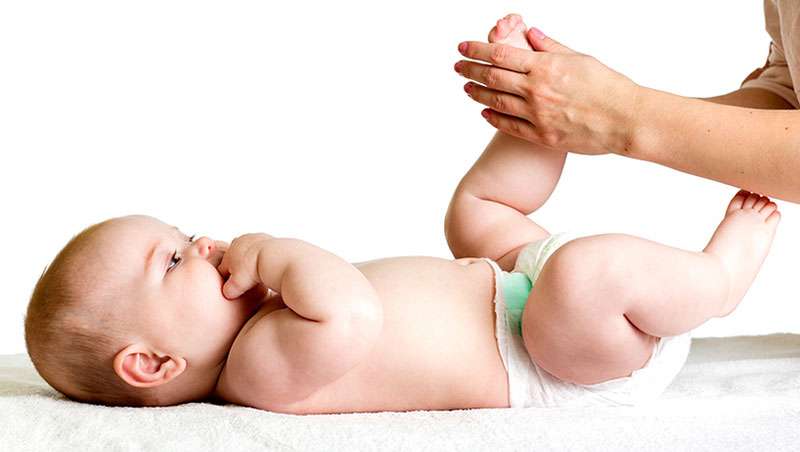 Shantala, el masaje para bebs