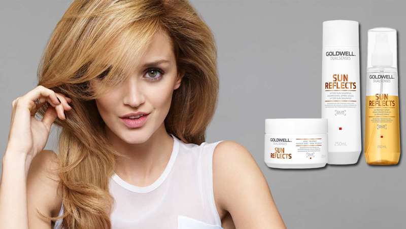 Sun Reflects, tratamento profissional que mantêm o cabelo são e hidratado no verão