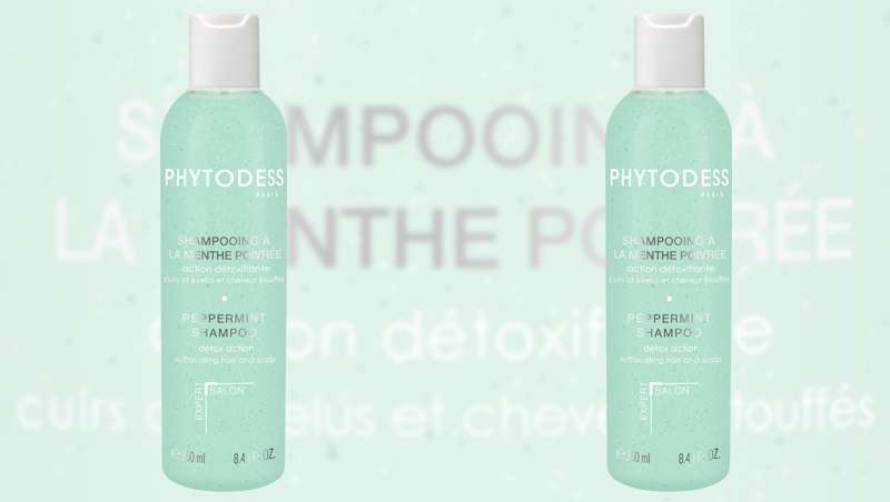 Novo champô Phytodess a la Menta, tratamento detox para o cabelo
