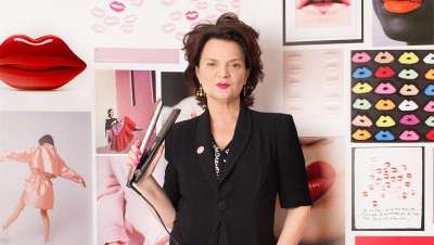 Londres veste-se de rosa com o novo GHD pink gold de Lulu Guinness