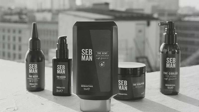 Nasce o Seb Man, marca de cuidado e styling para homens que evitam as categorias
