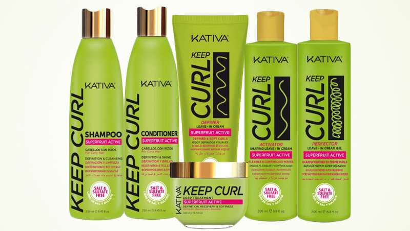Rizos naturales y definidos con la nueva lnea Keep Curl, de Kativa