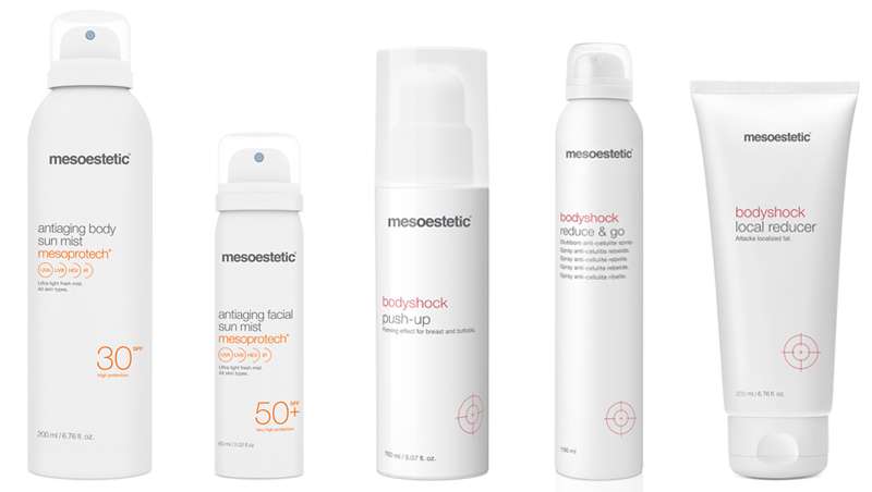 ltimas novedades en tratamiento corporal y solar de mesoestetic