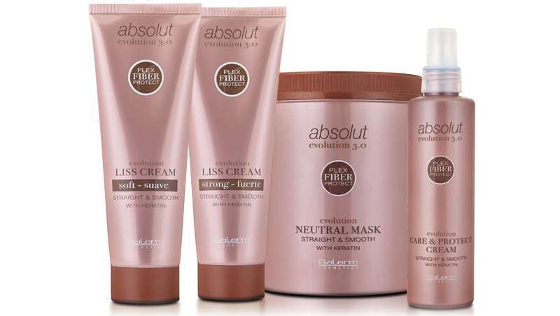 Relaxante revolucionário com tecnologia Plex da Salerm Cosmetics