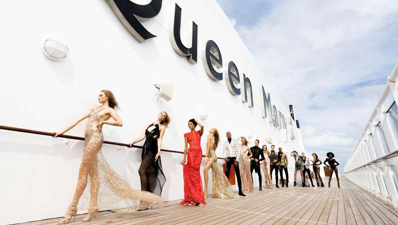 Lujo y glamour, y lo más fashion en 'Transatlantic Fashion Week' a bordo del Queen Mary