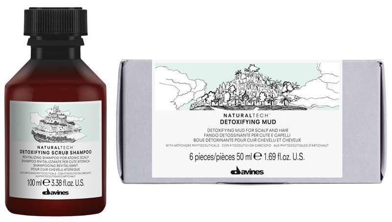 Cabelo e couro cabeludo limpos e regenerados com Detoxifing