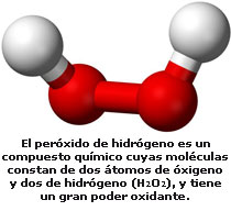 molecula de peroxido de hidrogeno