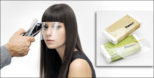 Facepro protege el rostro en la peluquer�a.