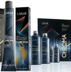Chroma, la coloraci�n permanente sin amoniaco de Lakm�.