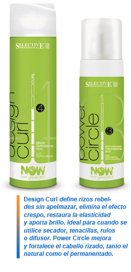 Nueva imagen de Design Curl y Power Circle, de Selective Professional