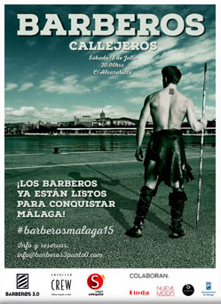 Málaga se prepara para recibir una nueva edición de Barberos Callejeros