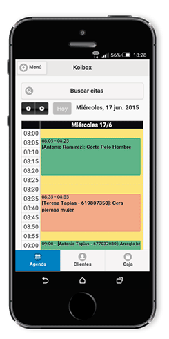 Koibox permite gestionar centros de belleza con cualquier telfono mvil
