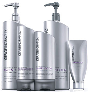 Timeless Color, de Keratin Complex, mantiene el color vital y vibrante como el primer da