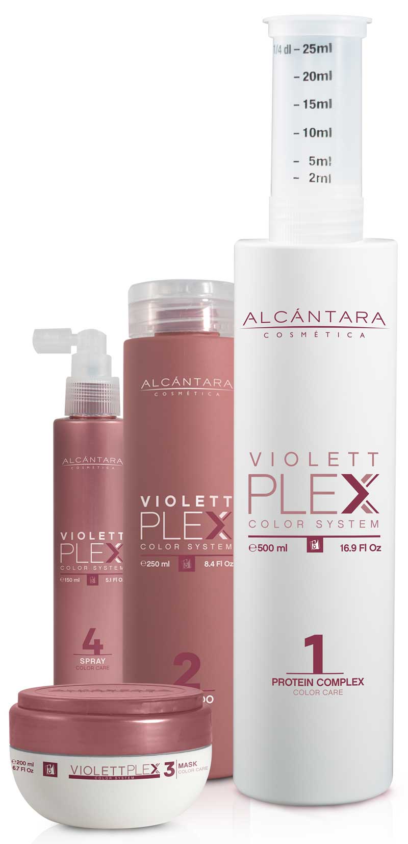 Protección total del cabello con Violett Plex Color System