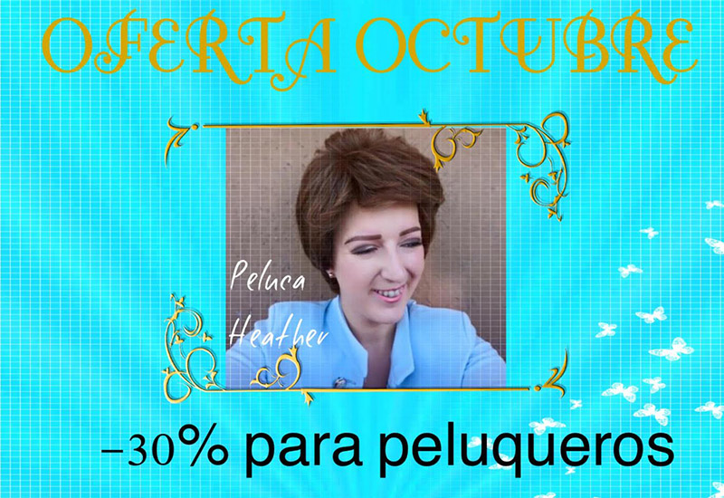 oferta octubre 2016 peluca heather monn lisa