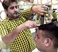 O corte de cabelo mais 'picante' faz-se com 15 tesouras