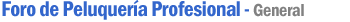 Foro de peluquer�a profesional