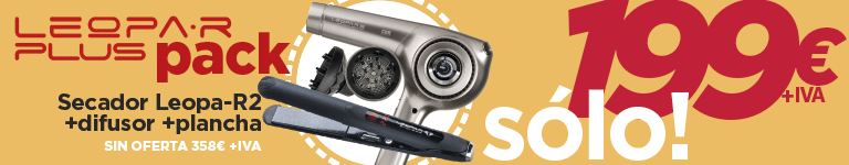Leopa-R Plus Pack: secador Leopa-R2 +difusor +plancha