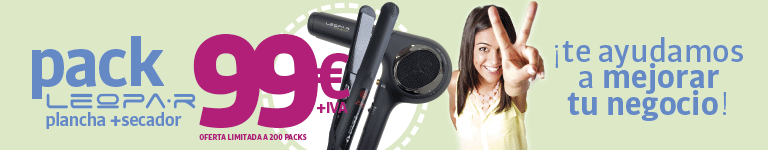 Pack Leopa-R plancha + secador por 99 euros
