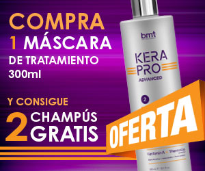 Oferta Tratamiento de Alisado Kapalua Kerapro Advanced. Consigue gratis los champús pre y post con la compra de una máscara de tratamiento.