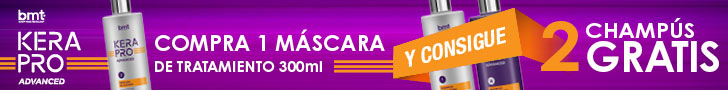 Oferta Tratamiento de Alisado Kapalua Kerapro Advanced. Consigue gratis los champús pre y post con la compra de una máscara de tratamiento.