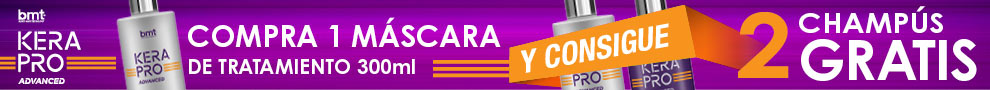 Oferta Tratamiento de Alisado Kapalua Kerapro Advanced. Consigue gratis los champús pre y post con la compra de una máscara de tratamiento.