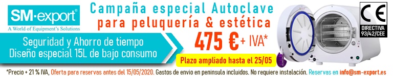 Delfin-15, el autoclave m?dico para salones de peluquer?a y est?tica